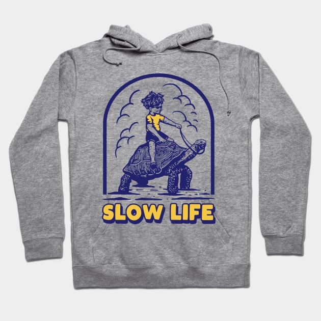 TurTle Slow Life Hoodie by Mako Design 